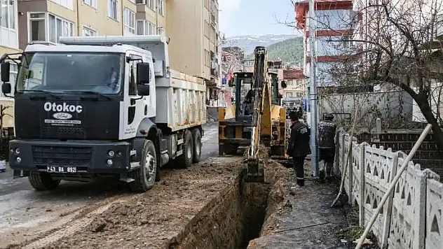 Kütahya'da alt yapı çalışmaları