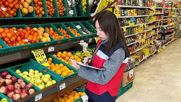 Kütahya'da marketlerde fiyat takibi denetimi