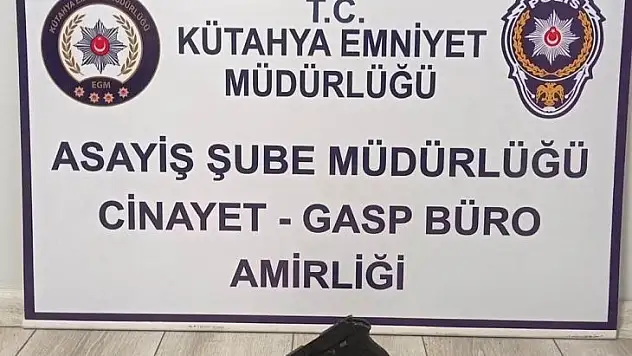 Kütahya'da silahla yaralama olayına karışan zanlı tutuklandı