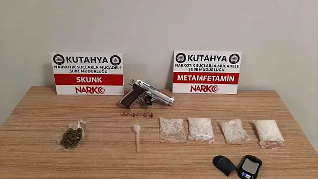 Kütahya'da uyuşturucu operasyonu