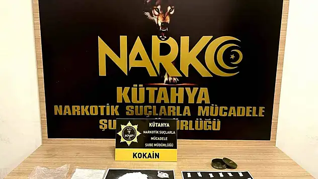Kütahya'da uyuşturucu operasyonu, 2 kişi tutuklandı