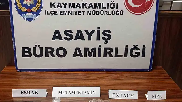 Kütahya'da üzerinde uyuşturucuyla yakalanan şüpheli tutuklandı