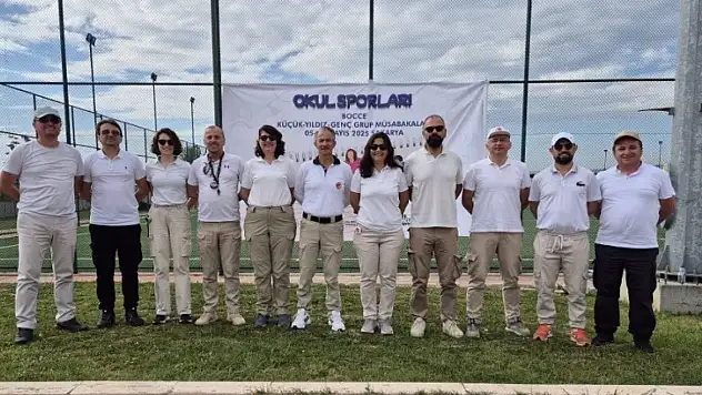 Kütahyalı Bocce hakemleri grup müsabakalarında görev aldı