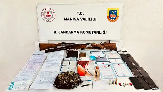Manisa'da 'Çakallar' ve 'Tokuçlar' suç örgütlerine operasyon