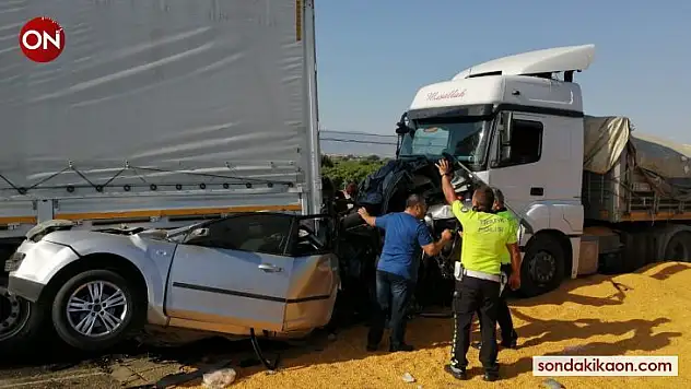 Manisa'da 3 kişinin öldüğü katliam gibi kazada tır sürücüsü tutuklandı