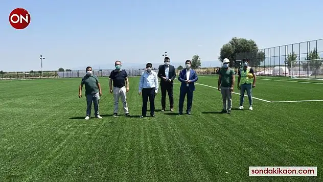 Manisa'da amatör kulüplere saha desteği