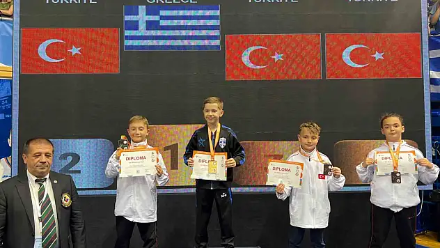 Manyaslı Sporculardan Balkan Şampiyonası'nda büyük başarı