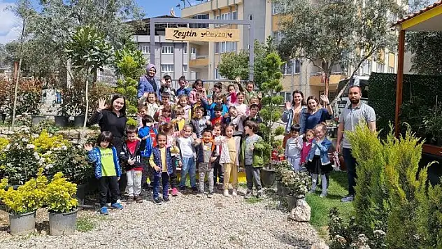 Minik öğrenciler önce öğrendi sonra uyguladı