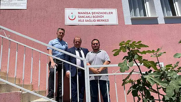 Müdür Zeren, köylerdeki sağlık hizmetlerini yerinde inceledi