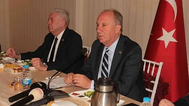 Muharrem İnce'den ilginç parti birleştirme teklifi: 'İttifak yerine partileri birleştirin iki ayrı yerde fatura ödemeyin'
