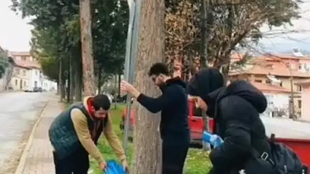 Öğrencilerden sosyal sorumluluk projesi