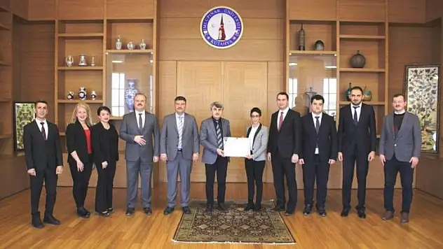 Rektör Uysal, GreenMetric Çalışma Grubunu kabul etti