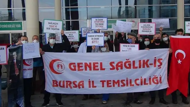 Sağlık çalışanları destek bekliyor