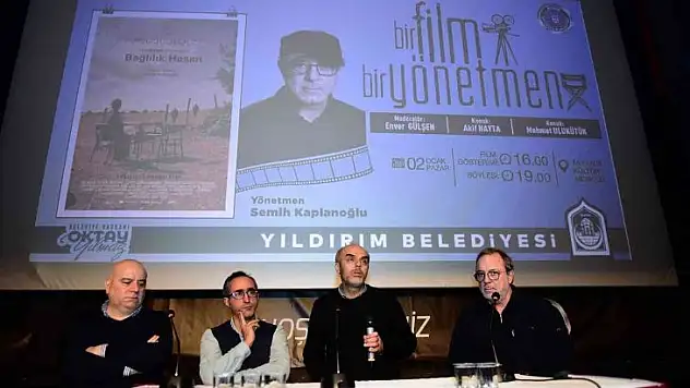 Sanatseverler Kaplanoğlu sineması ile buluştu