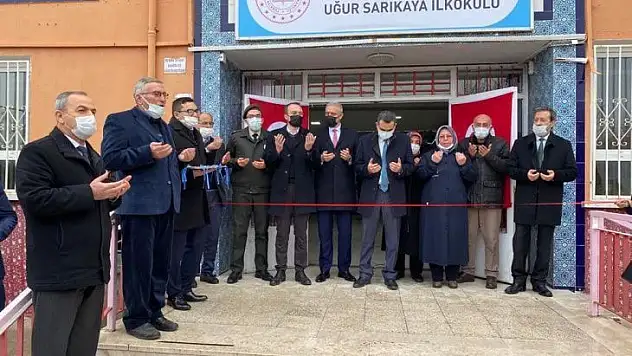 Şehit polis Uğur Sarıkaya'nın adı ilkokula verildi