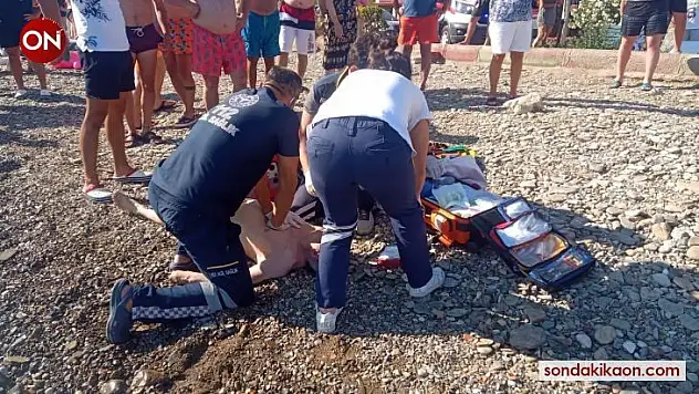 Serinlemek için denize giren yaşlı adam boğuldu