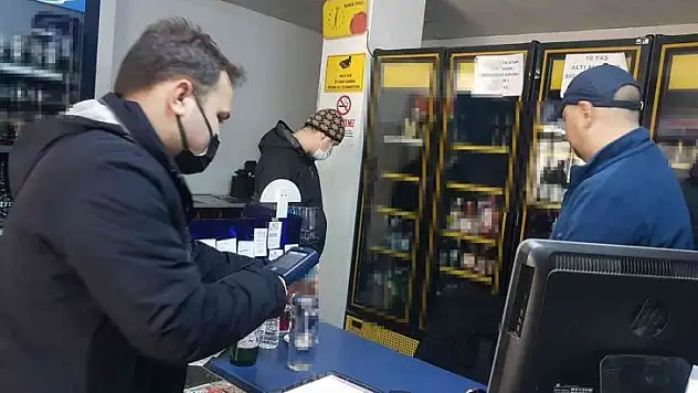 Simav'da sahte alkol denetimi