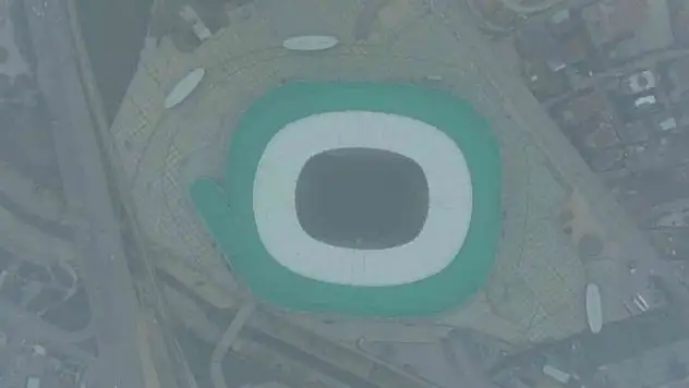 Sis altında kalan Bursa drone ile görüntülendi