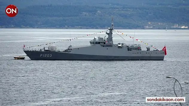 TCG Kumkale, 23 Nisan kutlamaları için Çanakkale'de