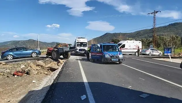 Tire-Belevi yolunda feci kaza: 2 yaralı