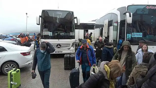 Uludağ'a yabancı turist akını