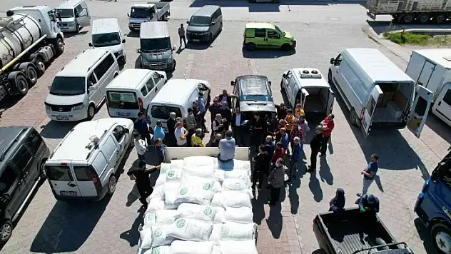 Üreticiye 27 ton ucuz şeker dağıtıldı
