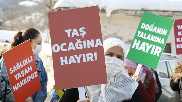 Verimli arazileri talan edecek projeye büyük tepki