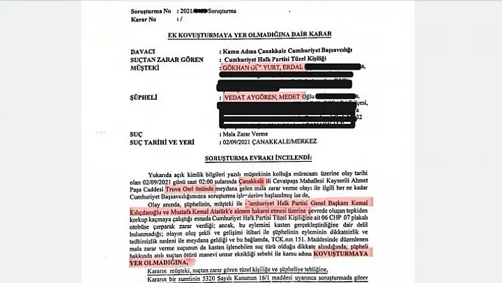 'Kılıçdaroğlu'na hakaret' iddiasına ilişkin dava yargıdan döndü