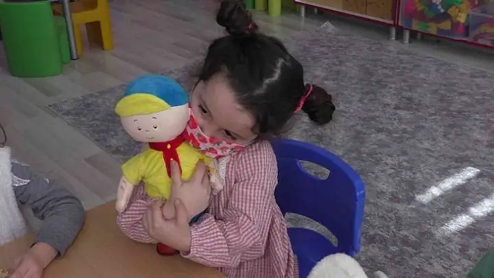 'Oyuncağımı kardeşimle paylaşıyorum' projesi mutlu etti