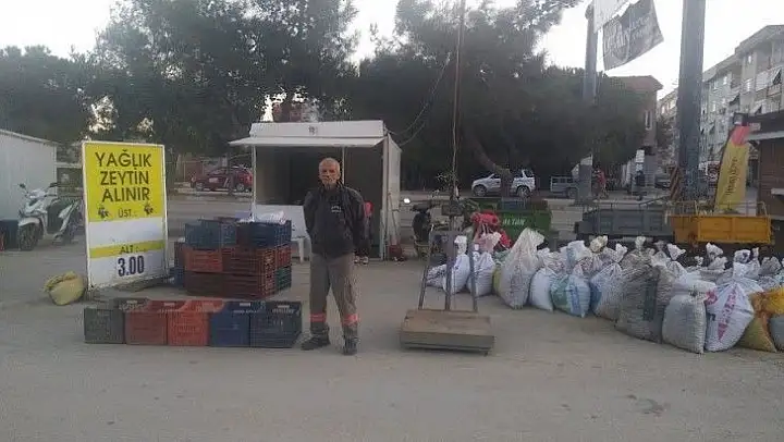 'Zeytin Borsası' Kamyon Garajı'nda kuruldu