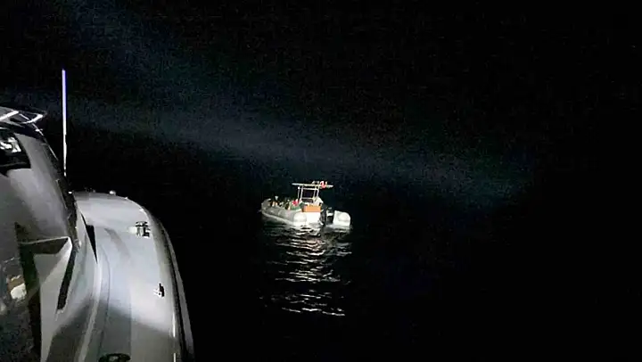 27'si çocuk 59 düzensiz göçmen Mobil Radara yakalandı