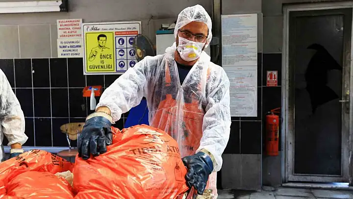 8 bin ton tıbbi atık bertaraf edildi
