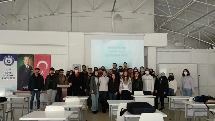 ADÜ'de 'Ulusal Staj Programı ve Ege Kariyer Fuarı' bilgilendirme toplantısı gerçekleşti