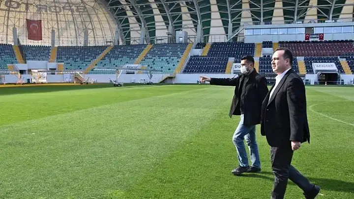 Akhisar'ın zemini federasyondan tam not aldı
