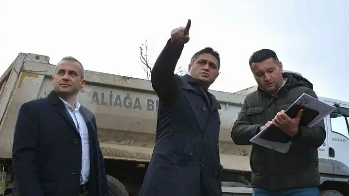 Aliağa Belediyesi, macera ve yaşam alanı 'Doğa Park' projesine başladı