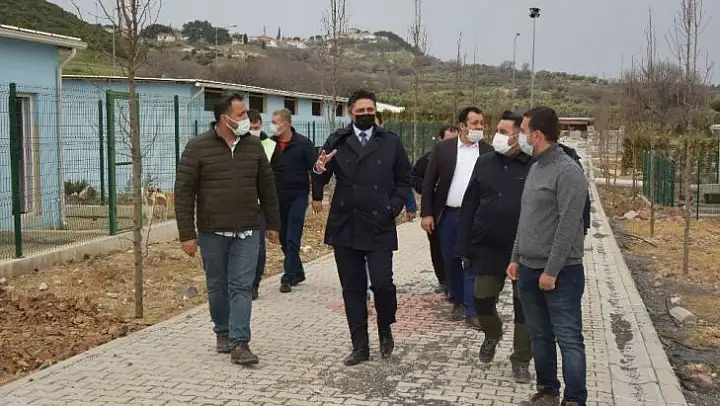 Aliağa'da sevimli dostlar için dikkat çeken tesis