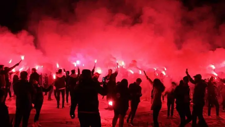 Altay taraftarı, kulüplerinin 108. yaşını coşkuyla kutladı