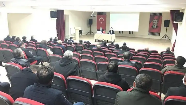 Altıntaş'ta kırsal kalkınma toplantısı