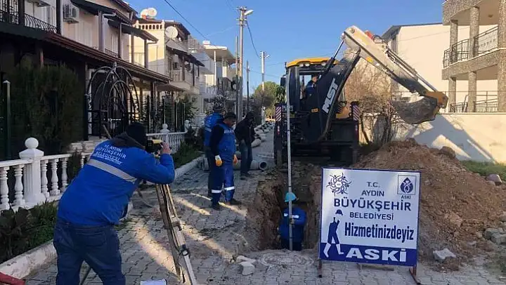 ASKİ çalışıyor, Aydın'ın altyapısı yenileniyor