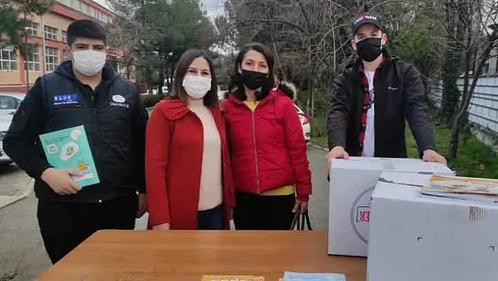 Atatürk MTAL öğrencilerinden atık kağıt toplama kampanyası