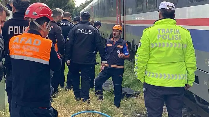 Aydın'da trenin çarptığı şahıs hayatını kaybetti