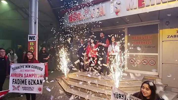 Aydın'ın demir yumruklarına konvoylu karşılama