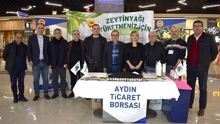 Aydın Memecik Zeytinyağı, Mersin'de tanıtıldı