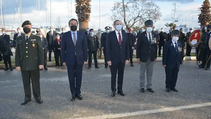 Ayvalık'ta Çanakkale şehitleri törenle anıldı