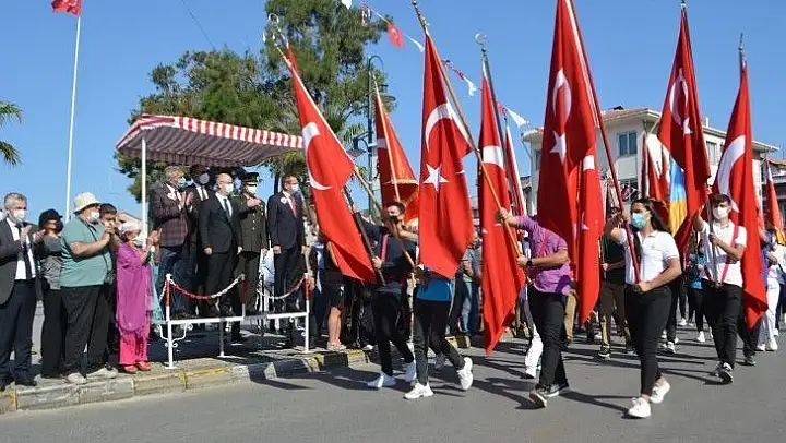 Ayvalık'ta düşman işgalinden kurtuluşun 99. yıldönümü coşkusu