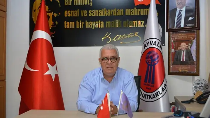 Ayvalık'ta Esnaf ve Sanatkârlar Odası Başkanı Çakırca'dan önemli uyarı