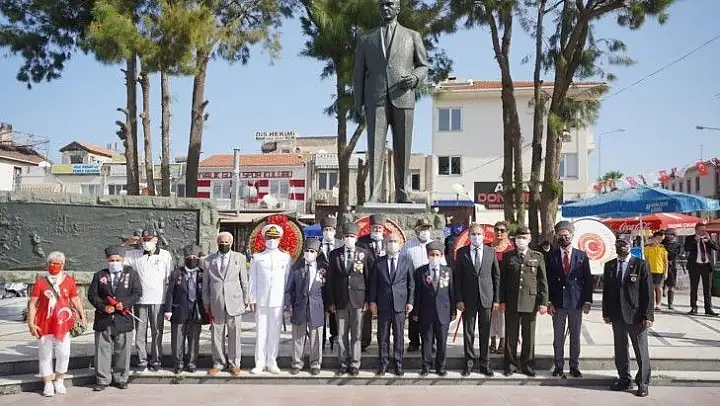 Ayvalık'ta gazilerin '19 Eylül' onur günü