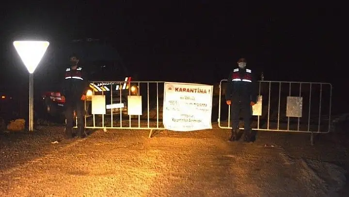 Ayvalık'ta iki kırsal mahalle karantina altına alındı