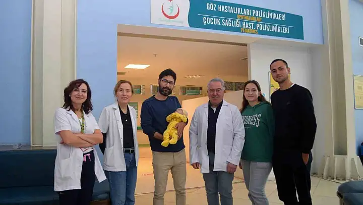 Bağırsakları dışarıda doğan bebek Muğla EAH'ta sağlığına kavuştu