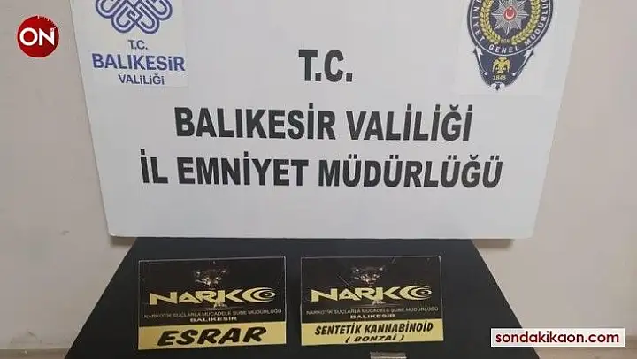 Balıkesir'de 21 şahsa 'Huzur' operasyonu